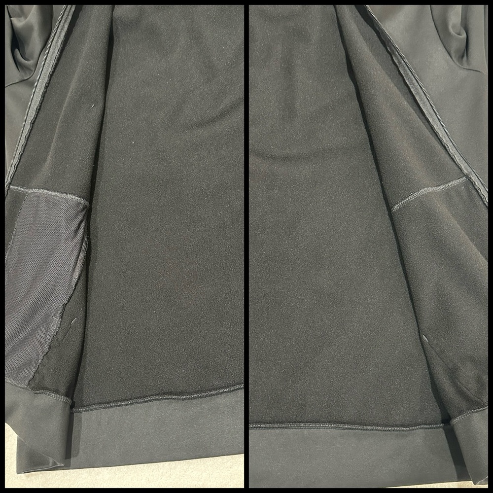 NikeThermaFit🔥🪶 XL Black Hooded Zip Up Jacket, 3 Pockets, Like New, Clean. Warm - Picture 11 of 17
